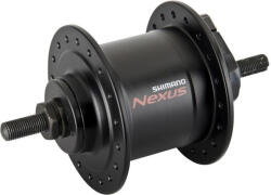 Shimano Nexus DH-C3000-2N dinamós első kerékagy (agydinamó), 36H, csavaros, felnifékes, 6V, 2, 4W, fekete