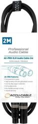 Accu-Cable AC-PRO 2 m Cablu de microfon (<![CDATA[1611000073]]>)