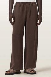 AllSaints pantaloni pentru bărbați, cu amestec de in KORTEN 9BY2-SPMZZY_89X (M086TE)