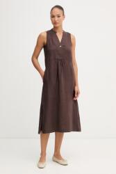 Benetton rochie de vară din in PPY2-SUD11I_89X (4AGHDV0CD)