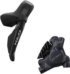 Shimano Frână Shimano GRX Di2 ST-RX715R/BR-RX410R schimbător/hidraulică, dreapta, 12 viteze, flat mount, furtun 1 700 mm