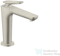 Hansgrohe AXOR CITTERIO C 125 hidegindításos mosdó csaptelep nem zárható leeresztővel, rozsdamentes acél hatású 49040800 (49040800)