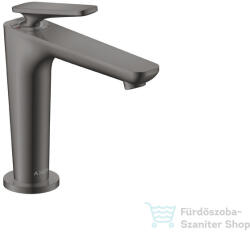 Hansgrohe AXOR CITTERIO C 125 hidegindításos mosdó csaptelep nem zárható leeresztővel, polírozott fekete króm 49040330 (49040330)