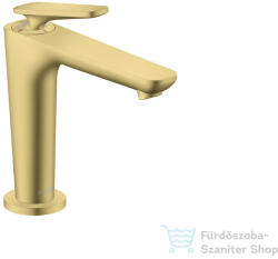 Hansgrohe AXOR CITTERIO C 125 hidegindításos mosdó csaptelep nem zárható leeresztővel, szálcsiszolt sárgaréz 49040950 (49040950)