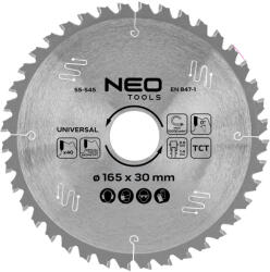 NEO TOOLS Körfűrészlap univerzális, keményfém fogakkal, 165x30mm, 40 fog (55-545)