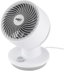 NEO TOOLS Asztali ventilátor, 230V/45W, 3 sebesség, oszcillátor, állítható fej, 202mm átmérő (90-016)