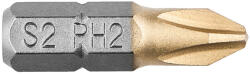 NEO TOOLS Csavarhúzó bit PH2, 25mm, 1/4", 2db, min. rendelés: 3cs (57-961)