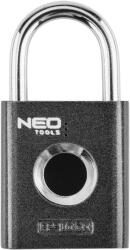 NEO TOOLS Okoslakat, ujjlenyomat érzékelős, USB-C töltés 3.7V, 66x35x14, 5mm (85-000)