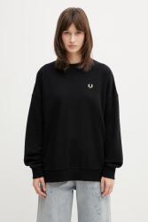 Fred Perry melegítőfelső női pamut - fekete 38
