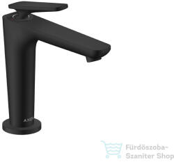 Hansgrohe AXOR CITTERIO C 125 hidegindításos mosdó csaptelep nem zárható leeresztővel, matt fekete 49040670 (49040670)