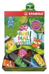 STABILO Evidențiator, afișaj, 2-5 mm, STABILO "Boss Mini Animal Vibes", mix, 50 buc