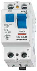Schrack Hibaáram kapcsoló 10kA, 40A, 2 pólusú, 30mA, AC (BC004203--) (BC004203--)