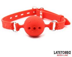 Fetish Addict Топка за уста с отвори Ball Gag S червена