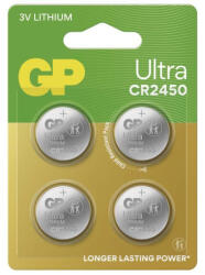 EMOS B32854 GP Ultra Lítium gombelem CR2450 4db/bliszter (1042245014)