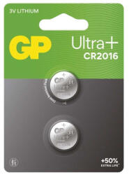 EMOS B15163UP GP Ultra plus Lítium gombelem CR2016 2db/bliszter (1042201623)