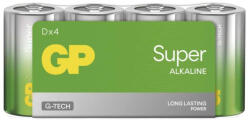 EMOS B01404 GP Super Alkáli elem D 4db/fólia (1013404001)