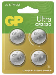 EMOS B32304 GP Ultra Lítium gombelem CR2430 4db/bliszter (1042243014)