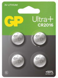 EMOS B32164 GP Ultra plus Lítium gombelem CR2016 4db/bliszter (1042201604)