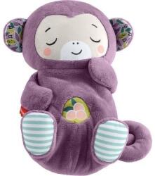 Mattel Jucarie interactiva bebelusi, Mattel, muzicala, cu miscare si respiratie, model maimutica, Mov