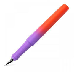 Faber-Castell Stilou Poly Pen Flow Violet-portocaliu M Faber-castell (fc241019)