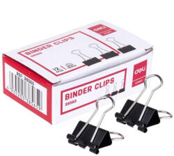 Deli Clips Hartie 19mm 12 Buc cut. Carton Deli (DLE38565) Agrafa