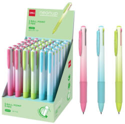 Deli Pix Cu Gel Cu Mecanism 4 Culori Neonup Deli (dleq311n)