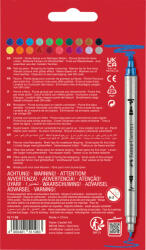 Faber-Castell Carioca 20 Culori Glitter 2 Capete Faber-Castell (FC151108)