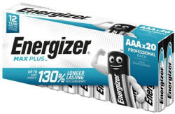 Energizer Elem AAA mikro LR03 Max Plus 20 db/csomag, Energizer (EMPAMAAAP20) - mystock