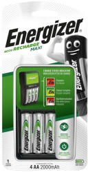Energizer Akkutöltő Quattro Maxi + 4 db AA ceruza 2000mAh, Energizer (TEQM-MAXI-2000) - tonerpiac