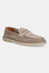 Verbenas espadrilles férfi velúr TRACK SERRAJE - bézs Férfi 43