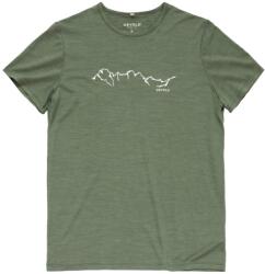  DEVOLD Active Skyline Tee Man forest - póló M (7028567733271)