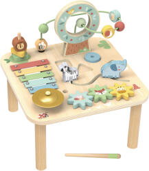Tooky Toy Tevékenységasztal a kicsiknek Pasztell (TJ005)