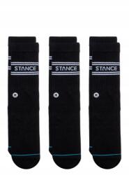 STANCE Basic Crew zokni (3 pár) (A556D20SRO-BLK-L)
