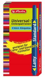 Herlitz Univerzális tollbetét Herlitz tollpatronhoz 5 db Kék tinta (10435378)