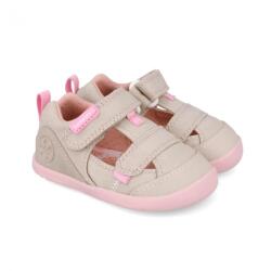 Biomecanics Sandale barefoot pentru fete LONA BASICA BEIGE Y ROSA Biomecanics 262191-F884 - 26