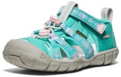 KEEN Sandale pentru fete KEEN SEACAMP II CNX bright aqua/giggle pink - 35