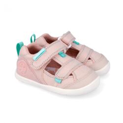 Biomecanics Sandale barefoot pentru fete LONA BASICA BEIGE ROSA Biomecanics 262191-E032 - 24