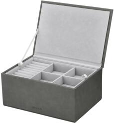 BLOMUS Кутия за бижута SAHLA, размер L - цвят сив (Pewter) (BLOMUS-68325)