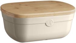 Emile Henry Кутия за хляб с дъска "bread box" - цвят екрю (eh-8750-02)