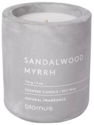 blomus Ароматна свещ FRAGA размер S - цвят Micro Chip - аромат Sandalwood Myrrh (BLOMUS-65652)