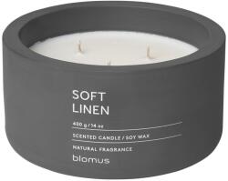 blomus Ароматна свещ FRAGA, размер XL - аромат Soft Linen - цвят Magnet (BLOMUS-65958)