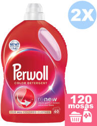 Perwoll Color mosógél színes ruhákhoz 2x3, 0L [120 mosás]