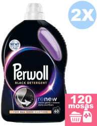 Perwoll Black mosógél fekete ruhákhoz 2x3, 0L [120 mosás]