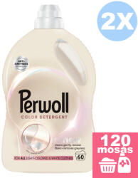 Perwoll Light Colors mosógél világos ruhákhoz 2x3, 0L [120 mosás]
