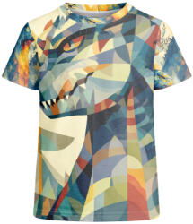 Takoy Panou pentru tricou termic copii cu mânecă scurtă 152 godzila geometrică