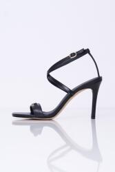 Michael Kors Lena fekete bőr magassarkú cipő Michael Kors 40R5LEHS1L 36 (40R5LEHS1L BLACK)