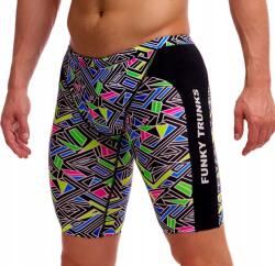 Funky Trunks Férfi úszó jammerek Funky Trunks Training Jammers bits of peace (FTS003M7229034)
