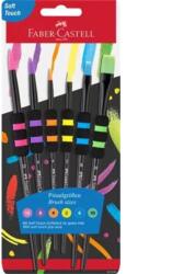 Faber-Castell Ecsetkészlet fekete 6 db-os 2-4-6-8-10-12 Faber-Castell (481622)