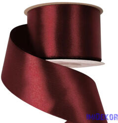  Szatén szalag 50mm x 22.86 m - Wine red