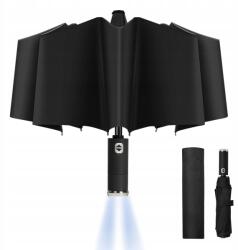  Vicloon automata esernyő, összecsukható, fekete: 523 (PARASOL AUTOMATYCZNY LATARKA LED)